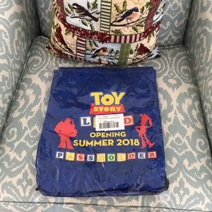 OPENING DAY Toy Story Land drawstring backpack